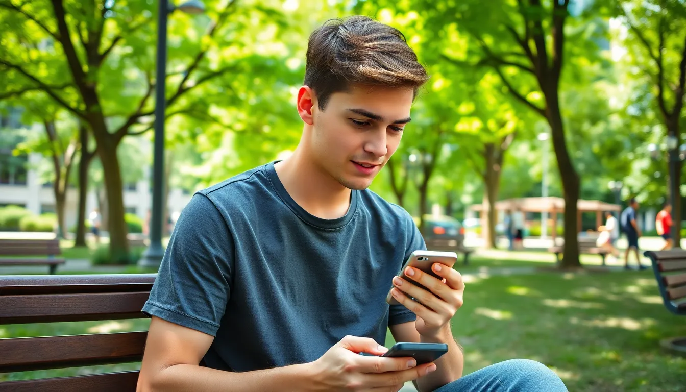 mobile gamer
